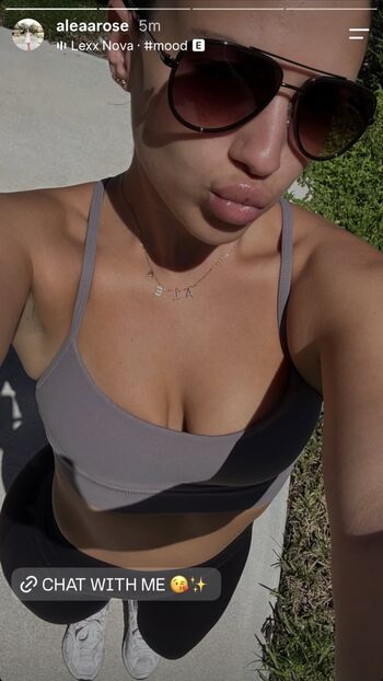 Aleaarose leaked private photo uncensored HD quality