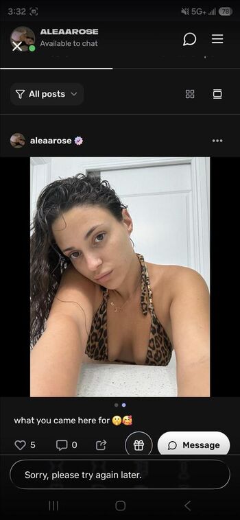 Aleaarose leaked private photo uncensored HD quality