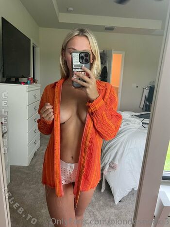 Blondesnooki leaked private photo uncensored HD quality