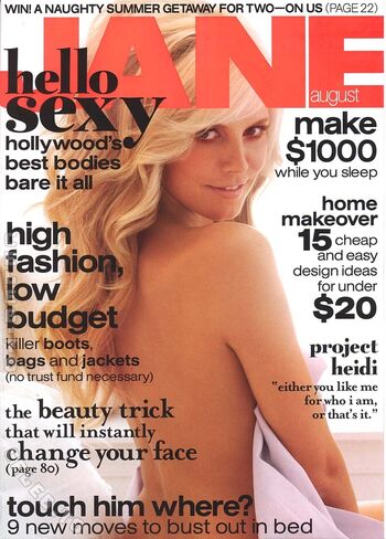 Heidi klum  page leaked private photo uncensored HD quality