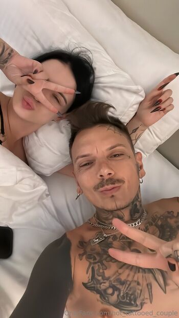 Hot tattooed couple leaked private photo uncensored HD quality