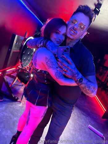 Hot tattooed couple leaked private photo uncensored HD quality