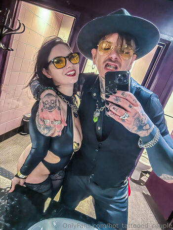 Hot tattooed couple leaked private photo uncensored HD quality