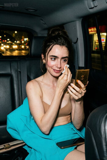 Lily collins leaked private photo uncensored HD quality