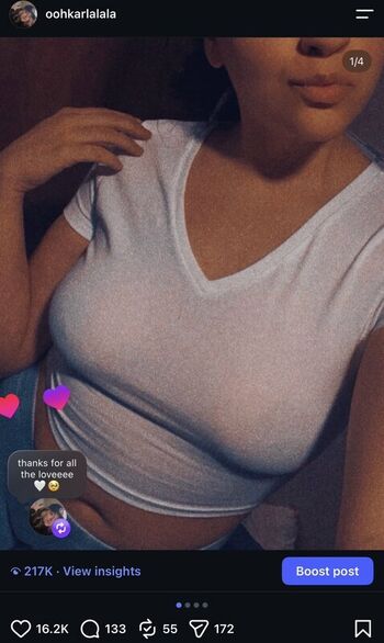 Oohkarlalala page leaked private photo uncensored HD quality