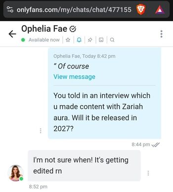 Ophelia fae leaked private photo uncensored HD quality