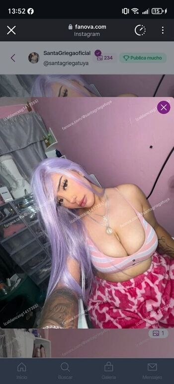 Santagriega oficial leaked private photo uncensored HD quality